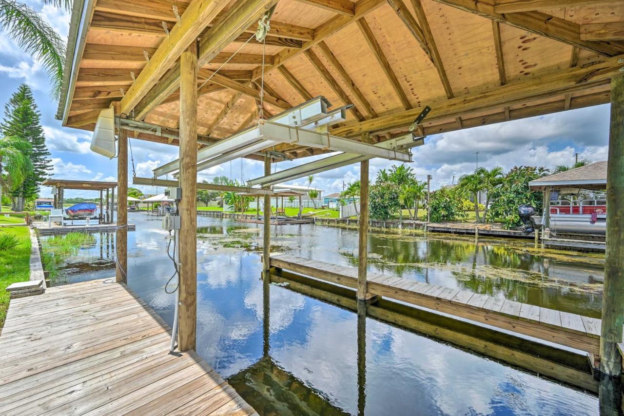 Waterfront Lake Placid Escape With Dock And Lanai Exteriör bild