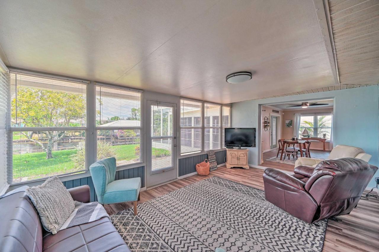 Waterfront Lake Placid Escape With Dock And Lanai Exteriör bild