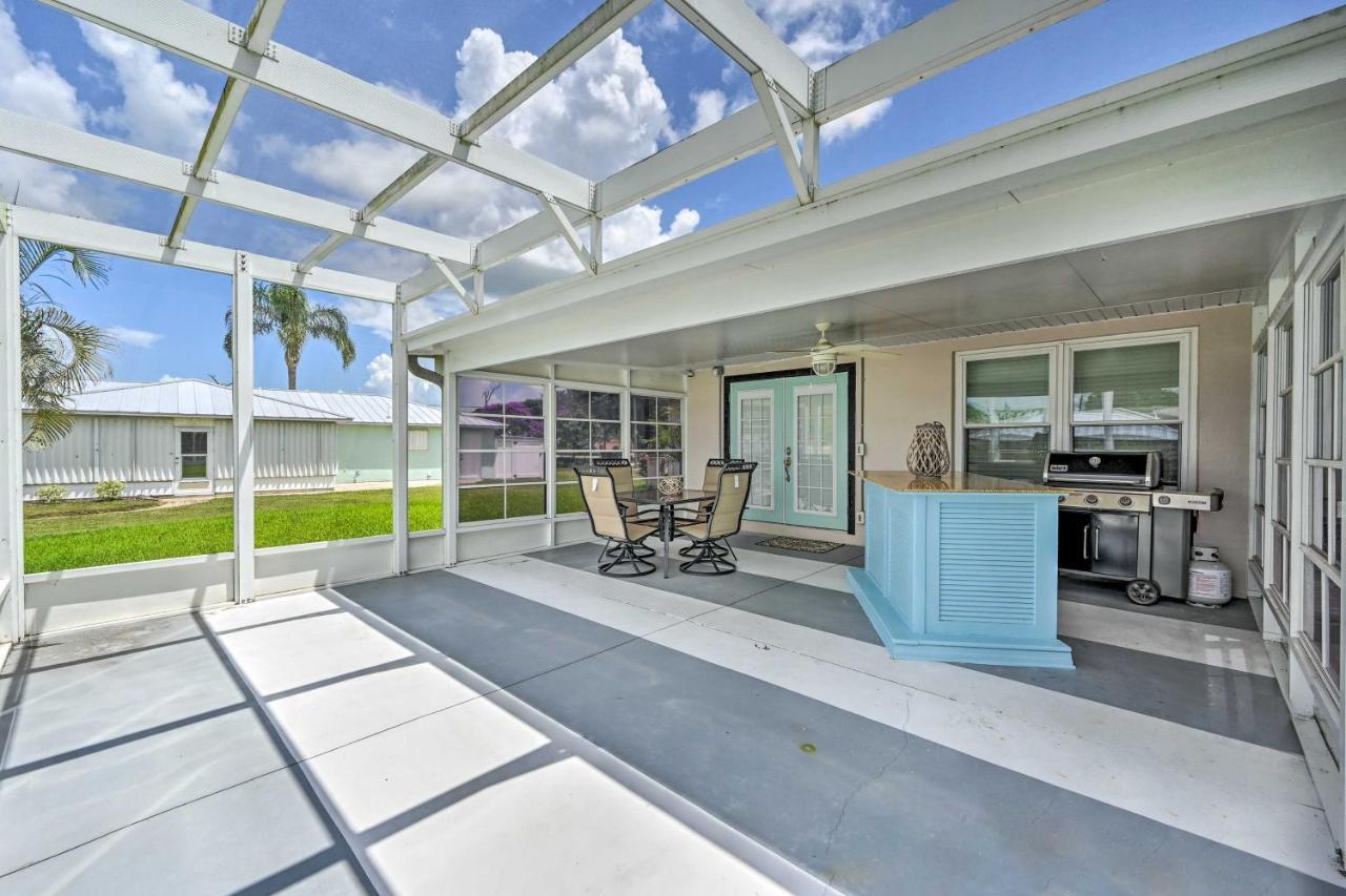 Waterfront Lake Placid Escape With Dock And Lanai Exteriör bild